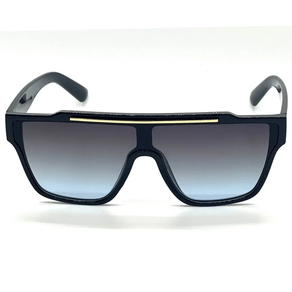 Flat Top Sunglasses‎ Men's Fashion Square Frame Oversized Shades Miami Beach Hot